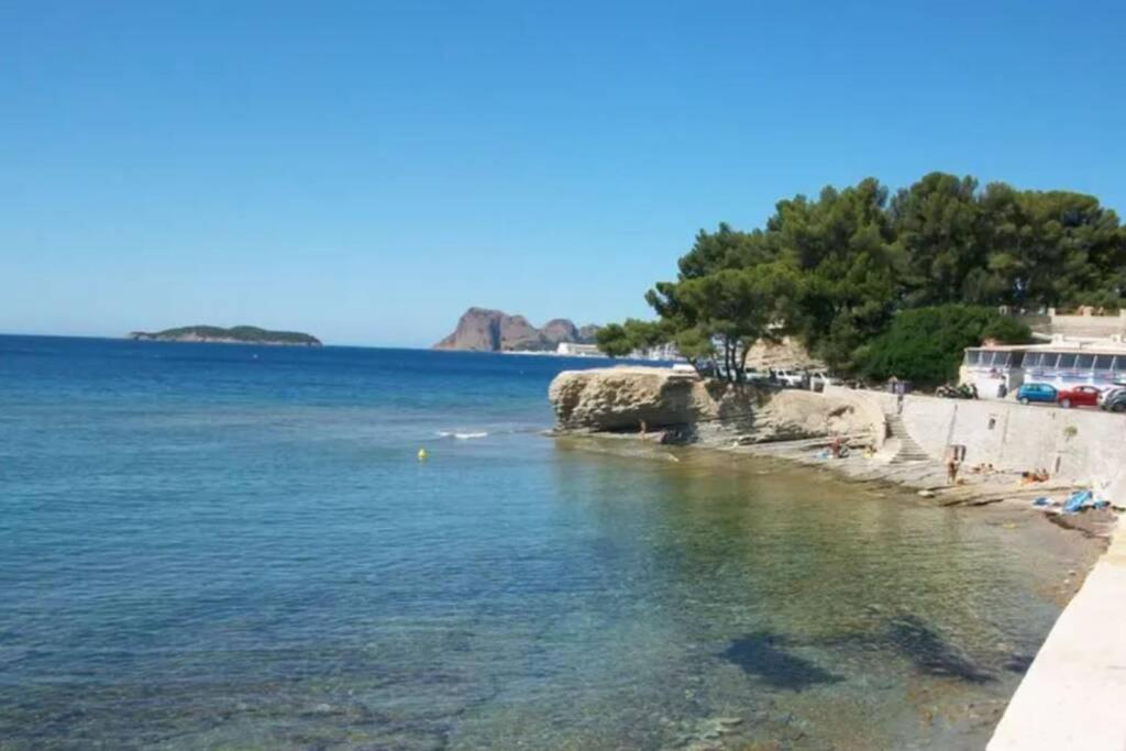 Appartement T2 bord et vue mer La Ciotat Extérieur photo